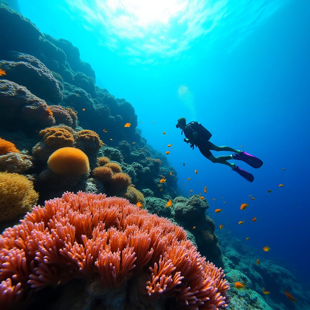 Snorkeling at the Great Barrier Reef